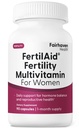 Fairhaven Health FertilAid per le donne | Integratori prenatali di fertilità della vitamina per le donne | Concezione per lei con Vitex e Folate | Regolarità del ciclo di sostegno e ovulazione* | 90 capsule