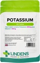 Potassio, 100 compresse, 200 mg, Pressione sanguigna, Cramp