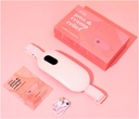 Pad riscaldante portatile per periodi di cassoni - periodo di cassoni Rilievo Rilievo Menstruale Riscaldamento Pad Vibrazione Riscaldamento Pad per Dolore, Batteria ricaricabile, Senza fili - Riscaldamento Pad con Massager Girlfriend Gifts