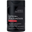 Sport Research® Lutein e Zeaxanthin Capsule - Eye Health Support Supplemento Realizzato con Lute-Gen® e Organic Coconut Oil - Vegan Friendly & Non-GMO Verificato - 120 Veggie Softgels