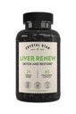 Crystal Star Liver Renew, 60 capsule, Herbal Liver Cleanse Supplemento che supporta la funzione di fegato normale & promuove il rilascio di tossina - cardo latte, non OGM