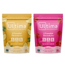 Ultima Replenisher Electrolyte Powder Drink Mix Bundle – Sugar Free – Limonata e lampone, 20 Stickpacks – 6 elettroliti e minerali – Keto Friendly, Vegan, Non OGM