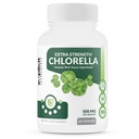 Integratori eXpliciti Extra Forza Clorella Superfood Capsules Broken Cell Wall Alta Potenza Vegan Super Food, 1000mg Quotidiano - 60 capsule