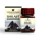 Upakarma Ayurveda 100% Pure Shilajit 90 Capsule per resistenza,Stamina, Supporto immunitario,Natural Fonte di Acido Fulvic & Trace Minerals-1000 MG per 2 Capsule (Dosaggio giornaliero), 45 giorni di alimentazione - Confezione da 1