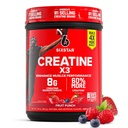 Polvere monoidrata della creatina di sei stelle, X3 (Punto di prua) - Integratore monoidrato della polvere di creatina HCl aromatizzato per la costruzione e le prestazioni del muscolo - Supplemento di allenamento post per gli uomini e le donne - 30 porzioni