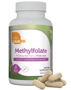 Zahler Methylfolate - Supporta lo sviluppo fetale sano e la salute genetica - Acido folico metilato da 1000 mcg DFE L-metilfolato - Kosher Non OGM Methyl Folate Supplemento per le donne (120 capsule)