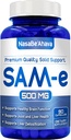 SAM-E Supplemento 500mg | Facile assorbimento S-Adenosyl-L-Methionine SAM-e 500mg per Bone e Mood Support Supplemento | Prodotto negli Stati Uniti Non OGM e Gluten Free (90 giorni di alimentazione)