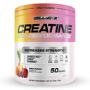 Cellucor Creatine Powder, Fruit Punch Flavor - Aumenta la resistenza, massa muscolare magra e resistenza, Creatina micronizzata per assorbimento veloce, 5g Creatina per porzione, 50 Serve