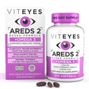 Viteyes AREDS 2 + Omega-3 Macular Support Softgels, Plus Triple Strength Omega-3 (650 mg EPA, 350 mg DHA) per la salute del cuore e degli occhi, Vitamine degli occhi, Vision Supplement, 270 Softgels