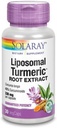 Solaray Garantito Potency Liposomal Estratto di Radice Turmerico Non OGM, Veg Cap (Btl-Plastic) 330mg | 30ct