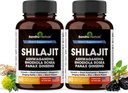 Shilajit Pure Himalayan per uomini e donne | 120 capsule con Ashwagandha | High Potency and Energy Supplement | Migliore assorbimento di Gummies | For Extra Power and Stamina | Combo con Sea Moss