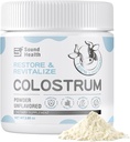Colostrum Supplement Powder for Humans - Organic Bovine Colostrum Supplement for Gut Health, and Immune Support - Unflavored (73 Serve)