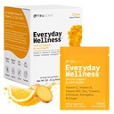 TRULEAN Tutti i giorni Wellness Shot Powder - Turmeric, Ginger, Vitamina C, Integratore di supporto Immunitario e Immune - Nessun Ingredienti Artificiali, Senza Zucchero & Gluten Free - 30 Packets Citrus Flavor