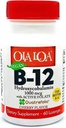 Ola Loa Vitamina B12 Integratore alimentare Sublingual Cherry - HydroxyCobalamin, Folate attivo, Formula Vegan - Promuovere l'energia del vostro corpo, Nerve e supporto del cervello - 60 compresse