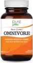 Integratore di enzimi digestivi OMNIVORE con Probiotici per una migliore digestione - Supporto naturale per il sollievo di Bloating, Gas, Belching, Diarrea, Costipazione, IBS, ecc - 90 Caps
