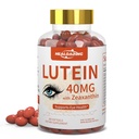 Lutein e Zeaxanthin Supplemento Softgels: Vitamine e Integratori Occhiali con Vitamine C, E, Omega 3, Lutein & Zeaxanthin per migliorare la visione e alleviare la fame degli occhi