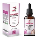 Feminizer da SMS, Pueraria Mirifica Drops for Estrogen | Premium Grade | Estratto di liquido di erbe | Non-GMO, Organico, Vegan, Alcohol Free Tincture | 2 Fl Oz (60ml) | per Trans Women Ladyboy LGBT