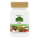 NaturesPlus Sorgente di Life Garden Certificato Organic Family Iron 18 mg Cap - 30 capsule vegane - Integratore di Ferro a base vegetale - Supporta Sangue - Vegetariano, Senza Glutine - 30 Serve