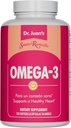 Santo Remedio Omega 3, supporta la salute cardiovascolare, supplemento dietetico, senza colori artificiali, acidi grassi totali Omega-3 2000 mg, 180 Softgels, 90 dosi
