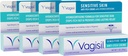 Vagisil Feminine Anti-Itch Cream per le donne, Sensitive Skin Formula con idrocortisone, Aiuta ad alleviare l'irritazione di lievito, Ginecologo Testato, Soothes & Cools, 1oz (Pack of 4)