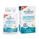 Nordic Naturals Ultimate Omega-D3, Limone Flavor - 90 Gel Morbidi - 1280 mg Omega-3 + 1000 IU Vitamin D3 - EPA & DHA - Promuove il cervello, il cuore, e la salute immunitaria - 45 Serve