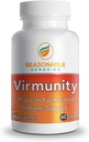 Virmunity - Integratore di Supporto Immune, 60 Capsule per Adulti, con Vitamina C ed E, Selenio, Zinco, Antiossidanti, NAC e probiotici.