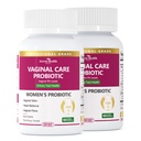 Probiotici vaginali per le donne pH Balance con prebiotici - 60 miliardi di donne probiotici per flora vaginale, odori, lievito e salute digestiva con zafferano, mirtillo, vegano e non OGM | 180 caps