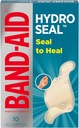BAND-AID Brand Hydro Seal Adhesive Bandages Impermeabile, Hydrocolloid Gel Patch per il Primo soccorso, Guarigione Più veloce per Minor Blisters, Tagli & Scrapes, 10 Conte