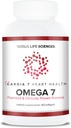 Cardia 7 Heart Health Omega 7 - che contiene brevetto Provinal Purified Omega 7 acidi grassi - No Fish Smell o Burp-Back - 60ct Soft Gels