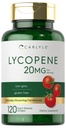 Carlyle Lycopene | 20mg | 120 Softgels | Non OGM & Gluten Supplemento gratuito