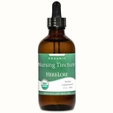 Herb Lore Organic Infermiering Tincture – Liquid Lactation Support Gocce per aumentare la fornitura di latte materno con Moringa e Fennel – Fenugreek-Free Breastfeeding Supplement (4 fl oz)