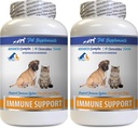 Supporto Immune Cane - Supporto Immune PET - per Cani e Gatti SOLO - Naturale - Scelta VETS - Supplemento Turco Cane - 120 Trattamenti (2 Bottiglie)