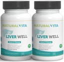 Pozzo del fegato (2) Pulire, Supporto metabolico Dtox - Integratore del fegato per la salute del fegato con estratto di cardo del latte