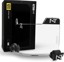 Nxtrnd VZR3 Visor, Curved Lens Technology, misura adulti e giovani caschi da calcio