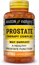 MASON NATURAL Prostate Therapy Complex with Saw Palmetto, Nettle Root & Pumpkin Seed Oil - Supporta una sana funzione della prostata*, 60 Softgels