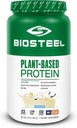 BioSteel Vegan Protein Powder - Vanilla, NSF per lo sport, 1.8 lbs, 22g Protein, 25 serpe - Polvere proteica a base vegetale con riso marrone, Pea & Pumpkin Seed - Polvere vegetale Premium Protein