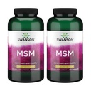 Swanson MSM - Minerali essenziali Promuovere la mobilità e il supporto sanitario comune - aiuta a mantenere la salute del tessuto connettivo compreso il cartilage, il collagene, & capelli - (240 capsule, 1000mg ogni) 2 confezione