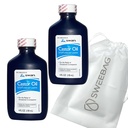 SWAN Castor olio USP 100% Stimolant Lassativo per il sollievo della costipazione occasionale 4 Fl Oz (pacchetto di 2) Plus Bag Forte e Impermeabile