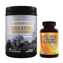 Polvere monoidrata della vitamina B-Complex e della creatina