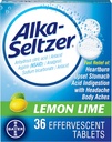 Alka-Seltzer Lime 36 Tabelle Effervescenti (Pack of 2)