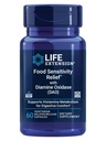 Rilievo di sensibilità alimentare di Estensione di vita con Diamine Oxidase (DAO), Gas occasionale, Comfort digestivo, sensibilità istamina, supplemento di enzima DAO, senza glutine, non OGM, Vegetariano, 60 capsule
