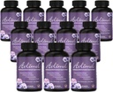 Equilibrio dell'ormone e menopausa | Rilievo da mood Swings, Hot Flashes, Night Sweats & Irritability - Isoflavones, Black Cohosh, Raspberry, Valerian, Sage, Red Clover, Lemon Balm - 60 Count (12)