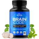 Codice del cervello Nootropic Brain Supplemento per la memoria e messa a fuoco | Supporta la salute cognitiva e la precisione mentale, migliorare la concentrazione | 90 capsule