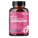 NATURA TARGET Vaginal Womens Probiotics, 100 miliardi di CFU Probiotici e Prebiotici con enzimi digestivi, mirtillo & D-Mannose - Supporta pH Balance, Odor & Urinary Tract Health - 90 capsule