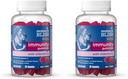 Bliss Kids Elderberry Gummies, Supporta l'immunità con Black Elderberry, Zinc & Vitamin C, Gluten Free & Vegan, Età 2 Anni+ (60 Conteggio) (Pack of 2)