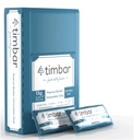 timbar Protein Bars 12 Pack | Plant Based- Energy & Nut Bars con 13g Protein | Gluten Free, Non OGM, Dairy Free, Healthy On-the-Go Snack & Meal Sostituzione (12 confezioni, burro di arachidi)