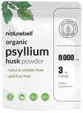 NaturalBell Psyllium Husk Fiber Supplement, 9000mg Per Serving, 3lb (48oz) Polvere | Fibra Solubile Organica per la Salute Digestiva & Gut | Plant-Based, Unflavored, Non-GMO, Gluten-Free