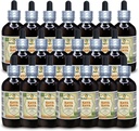 Kava Kava (Piper Methysticum) Tintura, Estratto liquido di radice secca (Nome: HerbalTerra, Proudly Made in USA) 20x4 fl.oz (20x120 ml)