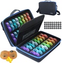 L'organizzatore di pillole mensili Box 2 volte al giorno, la scatola di pillole mensili AM PM con 32 custodia tascabile quotidiana, la scatola di pillole travali con la custodia dura portatile, la scatola di medicina extra grande tiene la vitamina, l'olio di fegato di Cod e supplemento