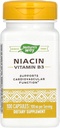 Via della natura Via della natura Niacin 100mg, 100 Conte